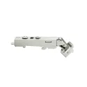 Metalla 310 Clip 110° for aluminium frame, full-overlay, soft-close, 28/6.9, nickel