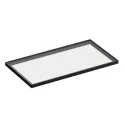 Shelf profile without LED groove L3000mm grey MODUS
