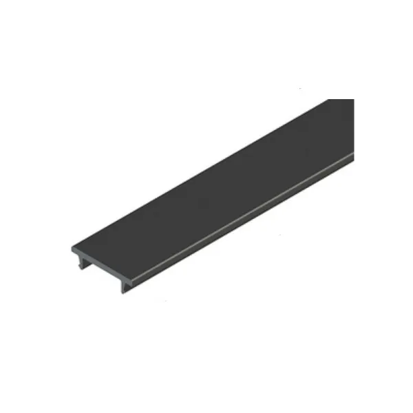 Šviesos filtras LED CUBE profiliui L3000mm, juoda