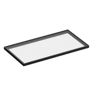 Profilis lentynai su LED grioveliu L3000 t.met.ruda MODUS
