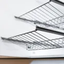 Shoe shelf Norscan, W600mm, Ø500mm, dark grey