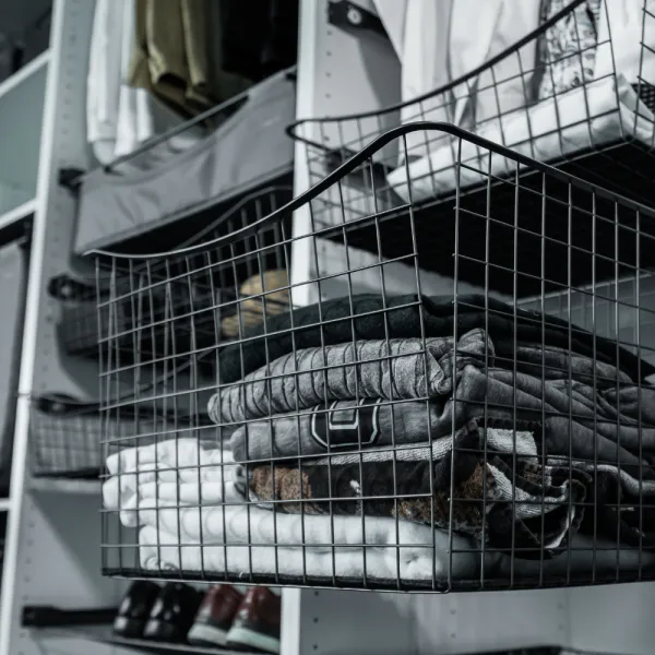 Krepšys-stalčius vielinis Norscan, P600mm, H150mm, Ø500mm, antracitas