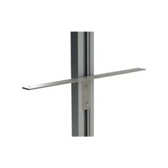 Fixing element for wooden shelf L240mm black 2 pcs STILI PHOS