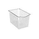 Wire basket Norscan, W600mm, H330mm, Ø500mm, dark grey