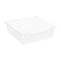 Wire basket Norscan, W600mm, H330mm, Ø500mm, dark grey