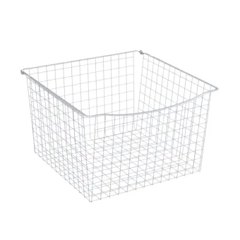 Wire basket Norscan, W600mm, H330mm, Ø500mm, dark grey