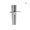 Fixing element for wooden shelf 75° L160mm black 2 pcs STILI PHOS