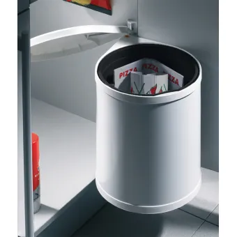 Single waste bin, 15 litres, Hailo Mono, model 3515-00