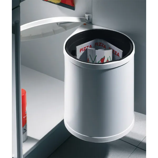 Single waste bin, 15 litres, Hailo Mono, model 3515-00