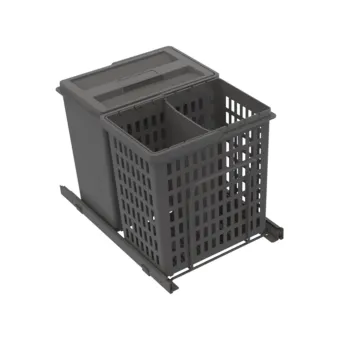 Šiušliadėžė ištraukiama Select Basic Eco, MP400mm, antracitas
