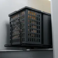 Šiukšliadėžė ištr. Select Basic Eco 400 antracitas