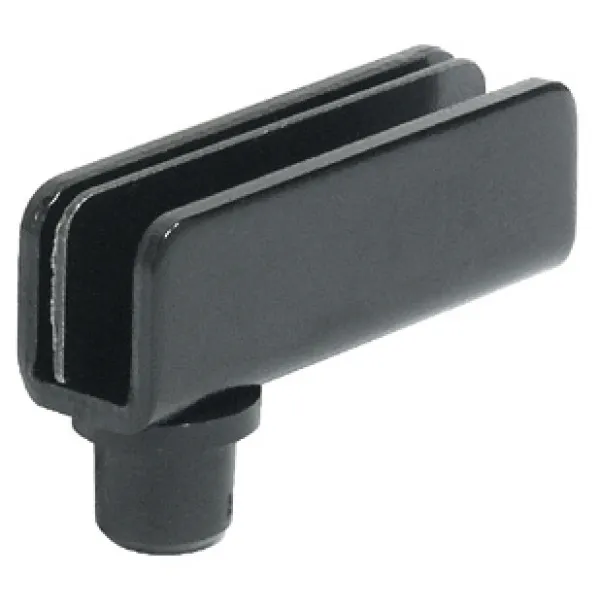 Hinge, for glass/wood constructions, inset mounting, opening angle 110°
