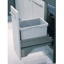 Single waste bin, 30 litres, Hailo Euro Cargo S