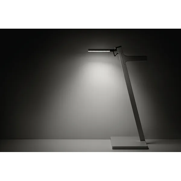 Reading luminaire Roxxane Leggera 52, battery powered with gesture control, ruby red, 2700K