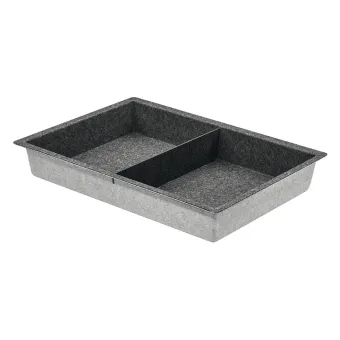 Box, hook-in element for Dresscode pull out frame, H168mm, W600mm, grey