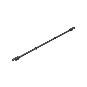 Trouser rack, for hooking into Dresscode pull out frame, L498mm, white