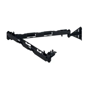 Cable managment arm Wing, for drawer rear panels and movable furniture parts, black