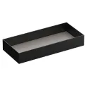 Drawer with aluminium front MODUS H172mm, D448/488mm, W600-899mm, dark brown metallic