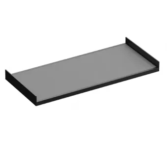 Pull-out shelf MODUS H84mm, D448/488mm, W900-1199mm, dark brown metallic