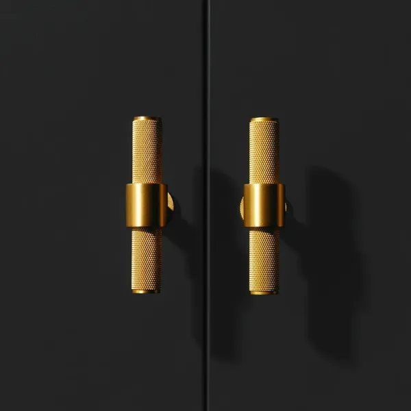 Knob Belgravia T L82mm polished nickel 