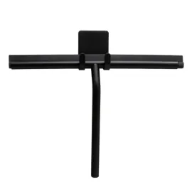 Stiklo valytuvas BASE su klijuojamu laikikliu 57x45x25 mat.juoda