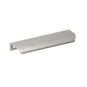 Edge pull profile handle LENTIS, for screw fixing, CC1180mm, L1200mm, anodized aluminum