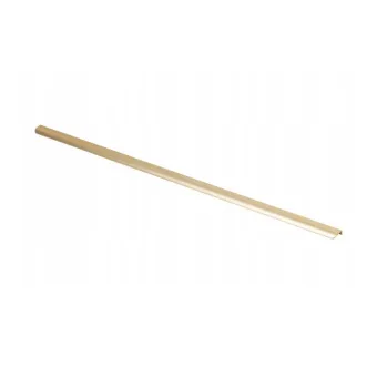 Edge pull profile handle LENTIS, for screw fixing, CC1180mm, L1200mm, gold brushed