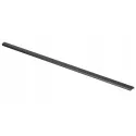 Edge pull profile handle LENTIS, for screw fixing, CC1180mm, L1200mm, black matt
