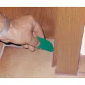 Radius jig, for even removal of filler in hollow joints