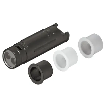 Jungiklis sensorinis universalus 2-in-1, durelėms/sensorinis reguliuojamas, Ø12mms, juoda/balta/pilka Loox