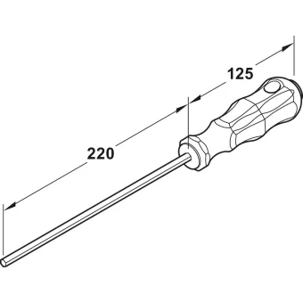 Extension, for Häfele AXILO™ 48 / 78 adjusting tool