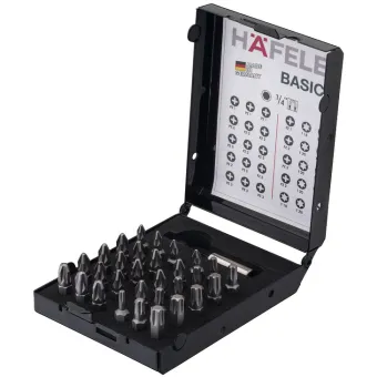Bit box, Häfele with 30 bits, PZ and TS