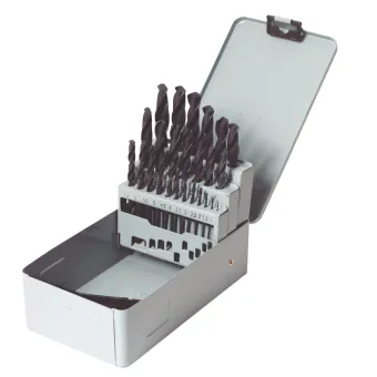 Grąžtų rinkinys HSS 25 dalių 1-13mm