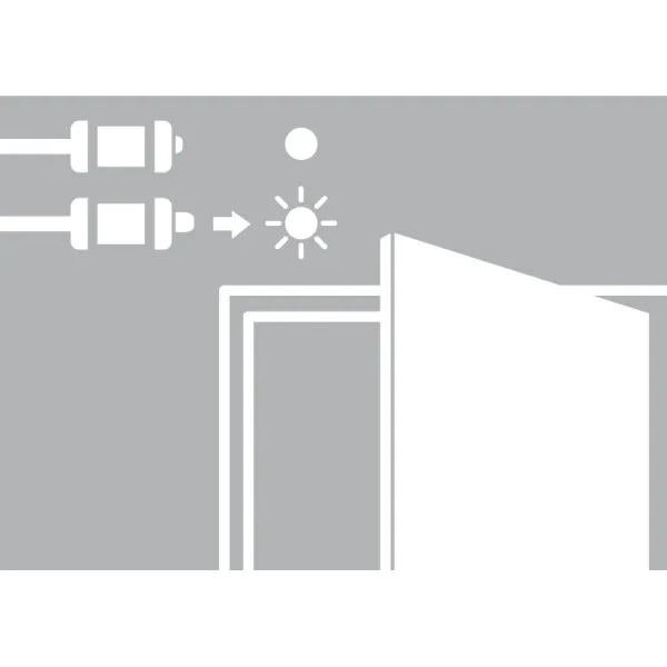 Door contact switch, Häfele Loox