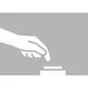 Push switch, Häfele Loox, with lead