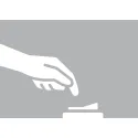 Rocker switch, Häfele Loox, with lead