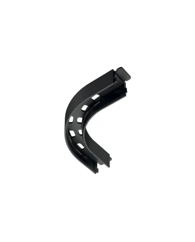Profile corner connector OneCable, for connection on one room level, 90°, black