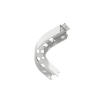 Profile corner connector OneCable, for connection on one room level, 90°, white