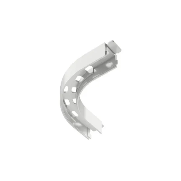Profile corner connector OneCable, for connection on one room level, 90°, white