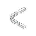 Profile corner connector OneCable, for connection on one room level, 90°, white