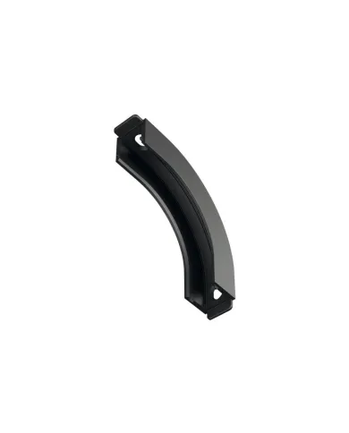 Profile corner connector OneCable, for connection between two room levels, 90°, black