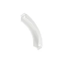 Profile corner connector OneCable, for connection between two room levels, 90°, black