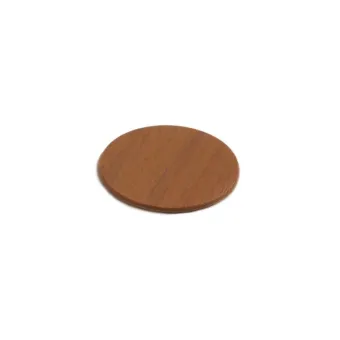 Adhesive hole cover Ø20mm light walnut (15 pcs/sheet)