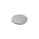 Adhesive hole cover Ø13mm aluminum (20 pcs/sheet)