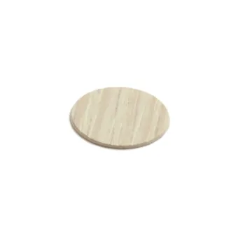 Adhesive hole cover Ø13mm cream oak (20 pcs/sheet)