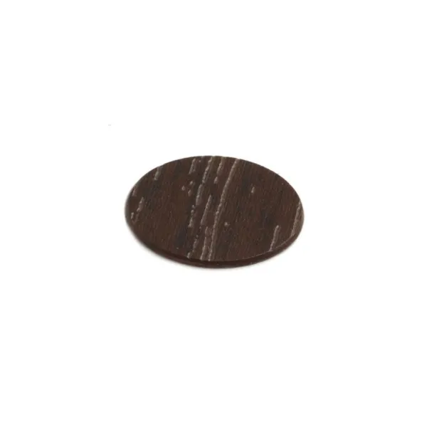 Adhesive hole cover Ø20mm wenge (15 pcs/sheet)