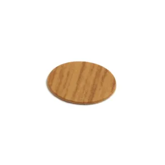 Adhesive hole cover Ø20mm oak (15 pcs/sheet)