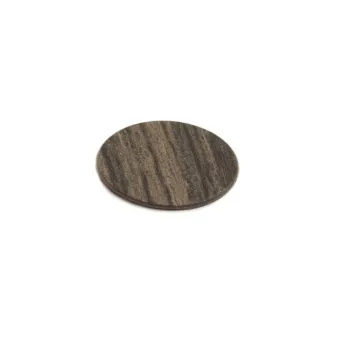 Adhesive hole cover Ø20mm dark zebrano (15 pcs/sheet)