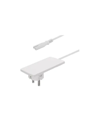 Laidas maitinimo konverteriui OneCable, EU 230V C7, L500mm, balta