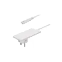 Mains lead for driver OneCable, Extremely flat, EU 230V C7, L500mm, white